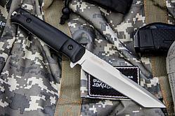 Нож КИЗЛЯР Aggressor  AUS-8 S+SW (черн/ножны)