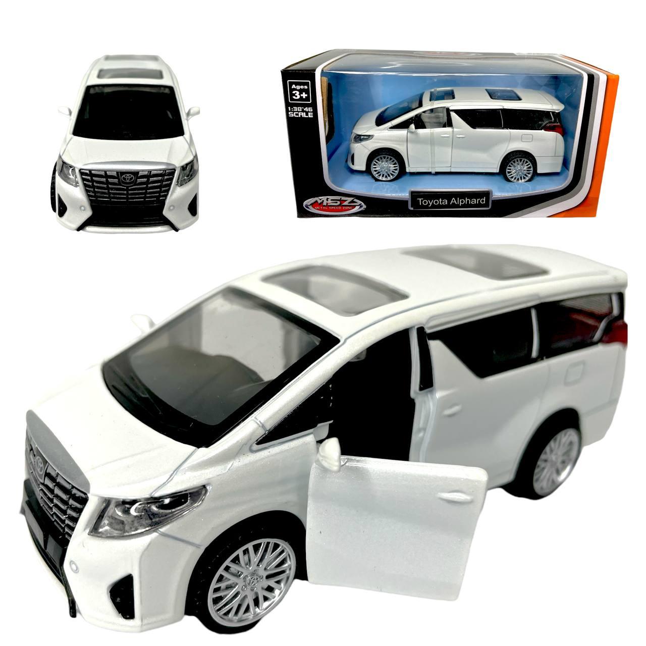 67358 Toyota Alphard металл модельная машина (1:43) 14*7см