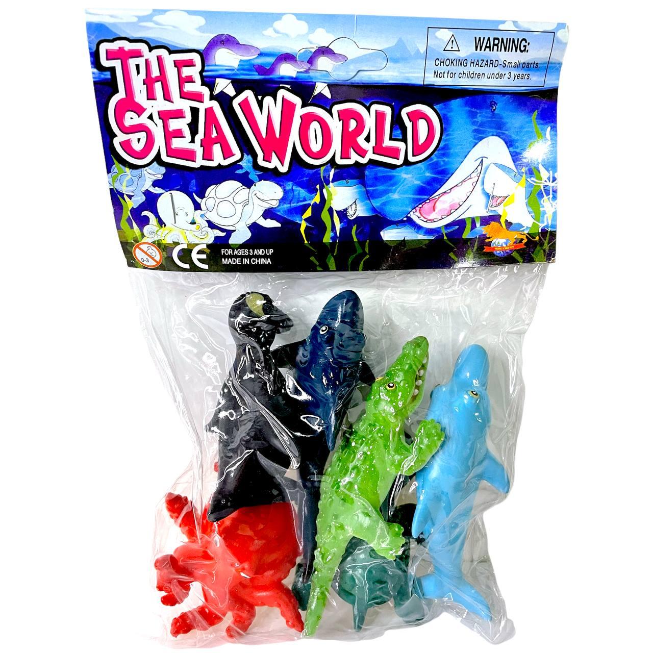 2638-6 Морские животные Sea World 6шт в наборе 23*15см