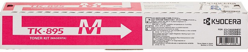 Тонер-картридж Kyocera TK-895 Magenta для FS-C8020MFP/FS-C8025MFP/FS-C8520MFP 1T02K0BNL0