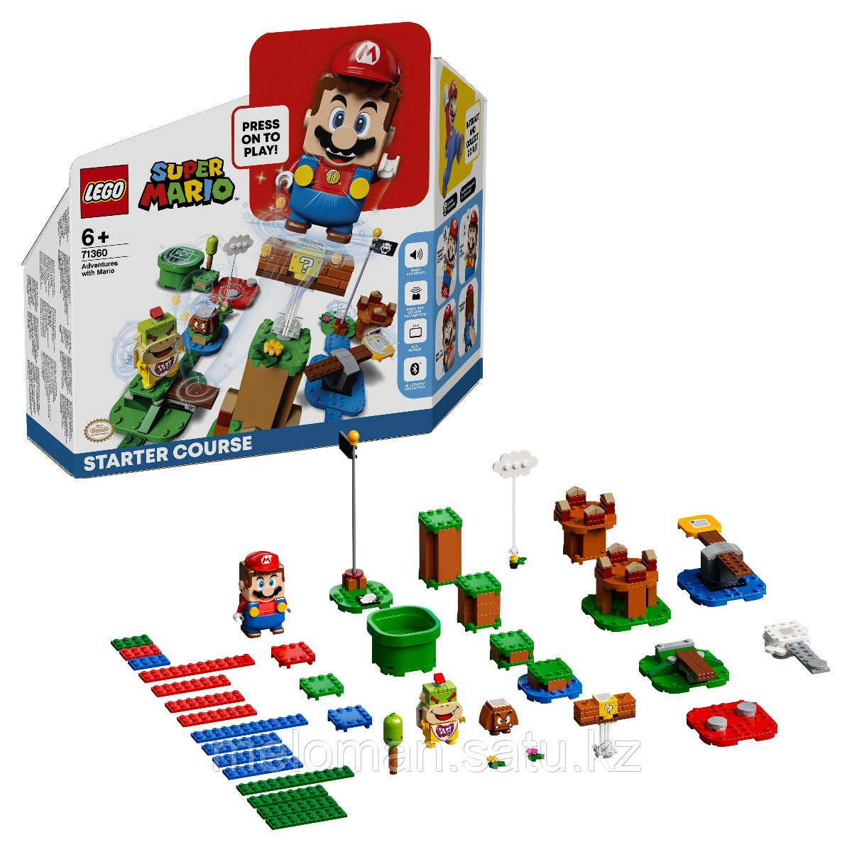 LEGO: Приключения вместе с Марио. Стартовый набор Super Mario 71360 - фото 3 - id-p101721242