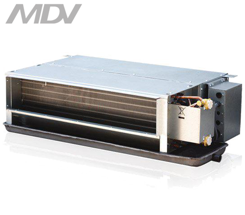 Канальные фанкойлы MDV: MDKT3-03H G30 (3.4 кВт / 30 Pa) трехрядный теплообменник