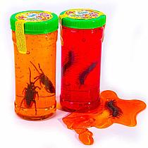 Слайм Лизун-антистресс Жуки в банке 350г