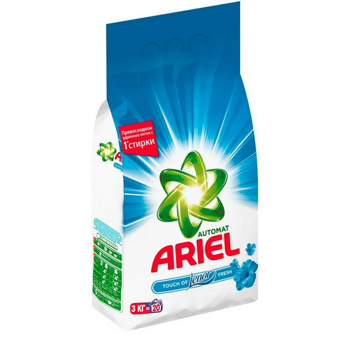 Стиральный порошок ARIEL Touch of Lenor Fresh 3кг