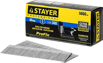 STAYER гвозди тип 300, 40 мм, гвозди особотвердые 31530-40 Professional