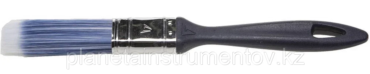 STAYER 25 мм, 1", искусственная щетина, пластмассовая ручка, кисть плоская AQUA-EURO 01082-25