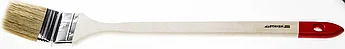 STAYER 63 мм, 2,5", щетина натуральная, деревянная ручка, кисть радиаторная UNIVERSAL 0111-63