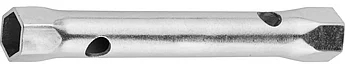 ЗУБР 17 х 19 мм, хромированный, ключ торцовый трубчатый 27162-17-19 Мастер