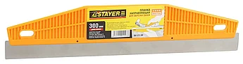 STAYER 300 мм, нержавеющая сталь, планка направляющая для обрезки обоев 06121-30