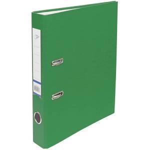Папка-регистратор, А4, 50 мм, бумвинил/бумага, зелёный.