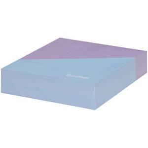 Блок для записи декоративный на склейке Berlingo "Haze" 8,5*8,5*2, сиреневый/голубой, 200л.
