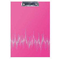 Планшет с зажимом Berlingo "Neon" А4, ламинированный, неоновый розовый