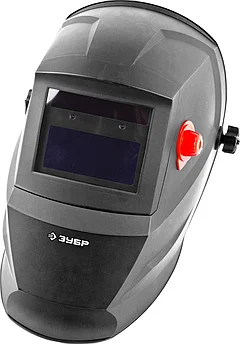 ЗУБР затемнение 4/9-13, сменные Li батареи, маска сварщика с автоматическим светофильтром 11075 Мастер