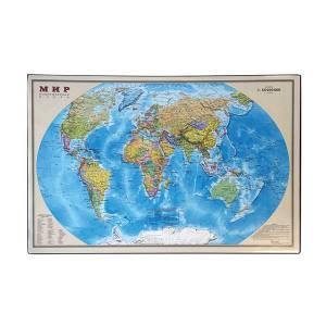 Подкладка для письма "Карта мира" 38*59 см.