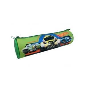 Пенал-тубус Hot Wheels, размер 21*7*5,5 см, на молнии,