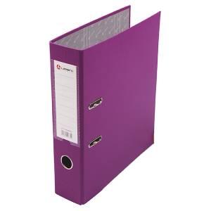 Папка-регистратор, А4, 80 мм, бумвинил/бумага, фиолетовый.