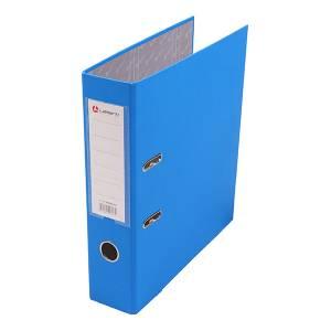 Папка-регистратор, А4, 80 мм, бумвинил/бумага, голубой.