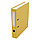 Папка-регистратор, А4, 50 мм, бумвинил/бумага, жёлтый., фото 2