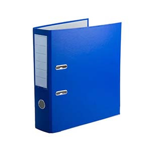 Папка-регистратор 75 мм., цвет синий.
