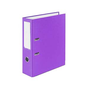 Папка-регистратор 75 мм., цвет фиолетовый.