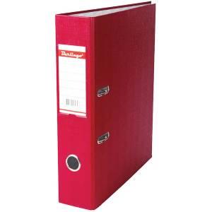 Папка-регистратор, А4, 70 мм, бумвинил/бумага, бордовый.