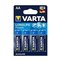 Батарейка AA VARTA Longlife Power Mignon, LR6, 1.5V, 4 шт. в блистере.