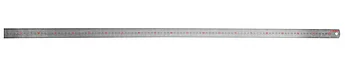 ЗУБР 100 см х 1.2 мм, линейка измерительная двусторонняя двухцветная 34280-1.2-100 Эксперт
