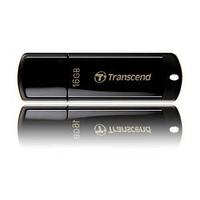 USB Флеш 16GB 3.0 Transcend TS16GJF350 черный.
