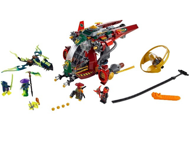 70735 Lego Ninjago Корабль R.E.X. Ронана, Лего Ниндзяго - фото 2 - id-p12898991