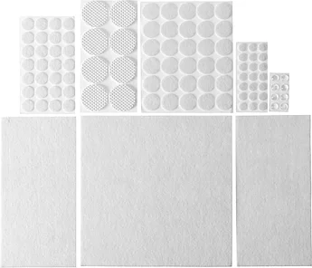 STAYER 98 шт., белый, набор: накладки самоклеящиеся на мебельные ножки 40917-H98