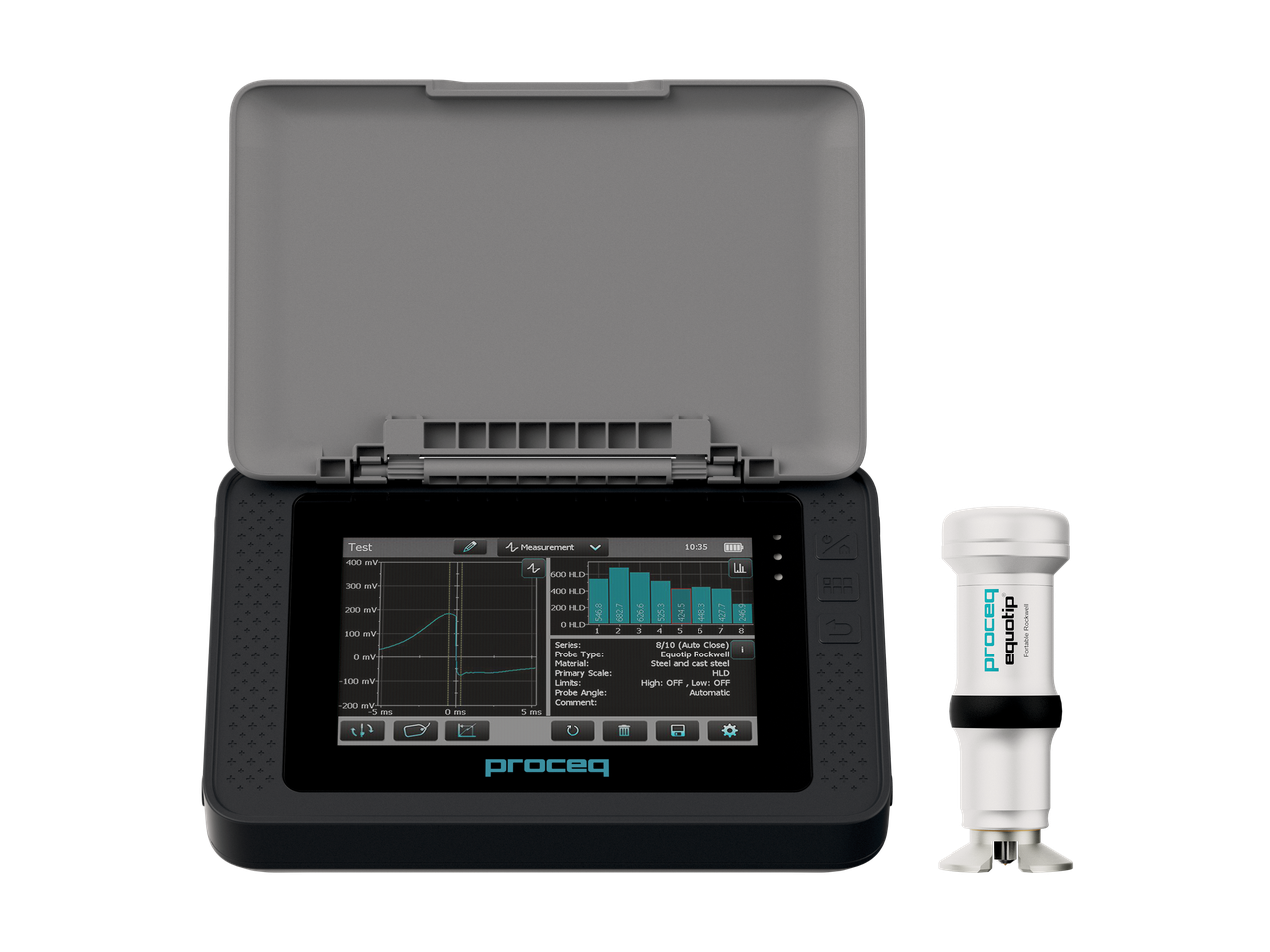 Портативный твердомер Proceq Equotip 550 Portable Rockwell