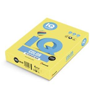 Бумага "IQ Color" Intensive CY39, канареечно-желтый, формат А4, пл-ть 80 гр/м2, 500 лист/пач. 402918