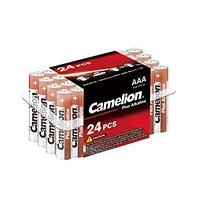 Батарейка AAA Camelion Plus Alkaline, LR03-PB24, 1.5V, 1150 mAh, 24 шт. в кейсе.