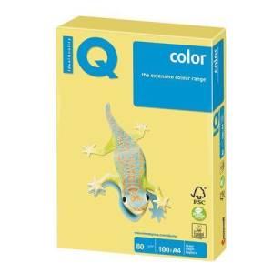 Бумага "IQ Color" Trend  ZG34, лимонно-желтый, формат А4, по-ть 80 гр/м2, 500 лист/пач. 408385