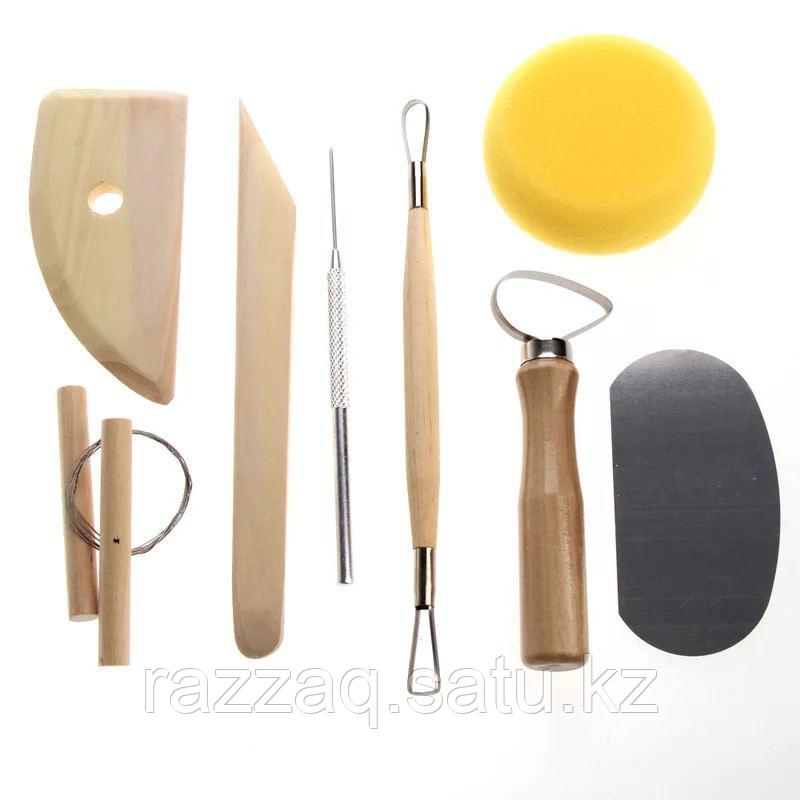 Набор инструментов для лепки, 8 предметов стеки для гончарного круга