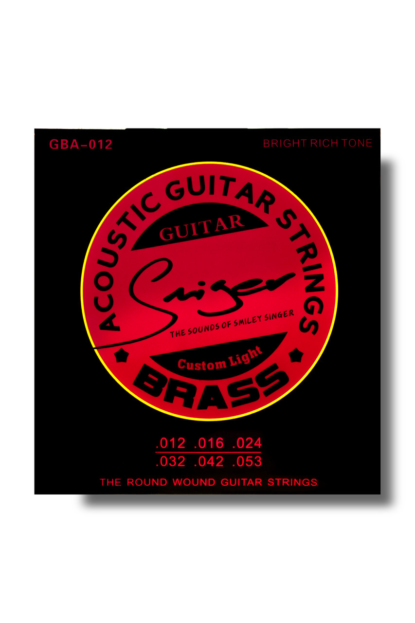 Струны для акустической гитары с тремя медиаторами Smiger GBA-012