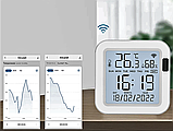 Датчик температуры и влажности Wi-Fi с ЖК-дисплеем и подсветкой, фото 2