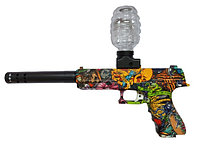 Пистолет Glock с орбизами.  орбиган, орбиз, гидробол. Orbeez Gun. Orbeegun., фото 1