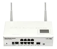Коммутатор Mikrotik CRS109-8G-1S-2HnD-IN Cloud Router Switch