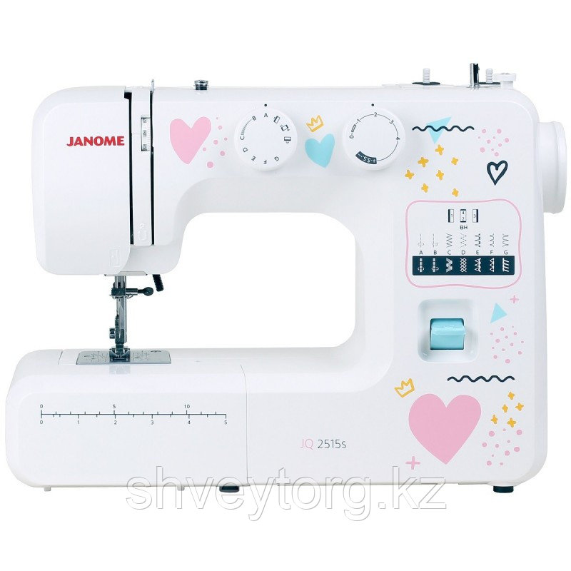 Бытовая электромеханическая швейная машина Janome JQ 2515S
