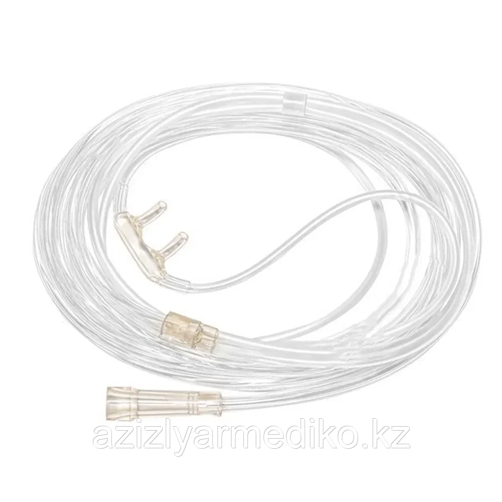 Носовая кислородная магистраль с мягкими изогнутыми зубцами 2100 мм взрослая