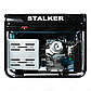 Бензиновый генератор STALKER SPG-8800E / 6кВт / 220В, фото 6
