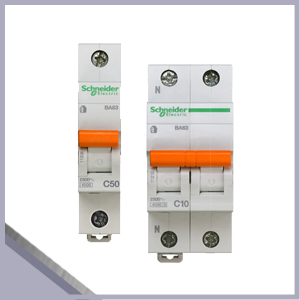 Автоматические выключатели Schneider Electric, Серия ВА63 (Домовой) (4 ...