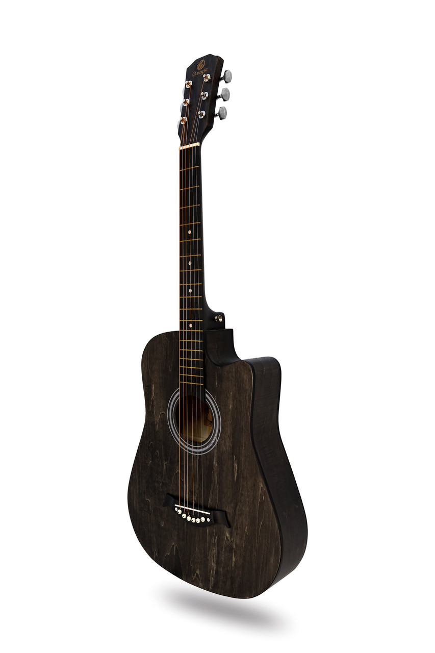 Акустическая гитара с вырезом Grape №38C TBK - фото 3 - id-p96244919