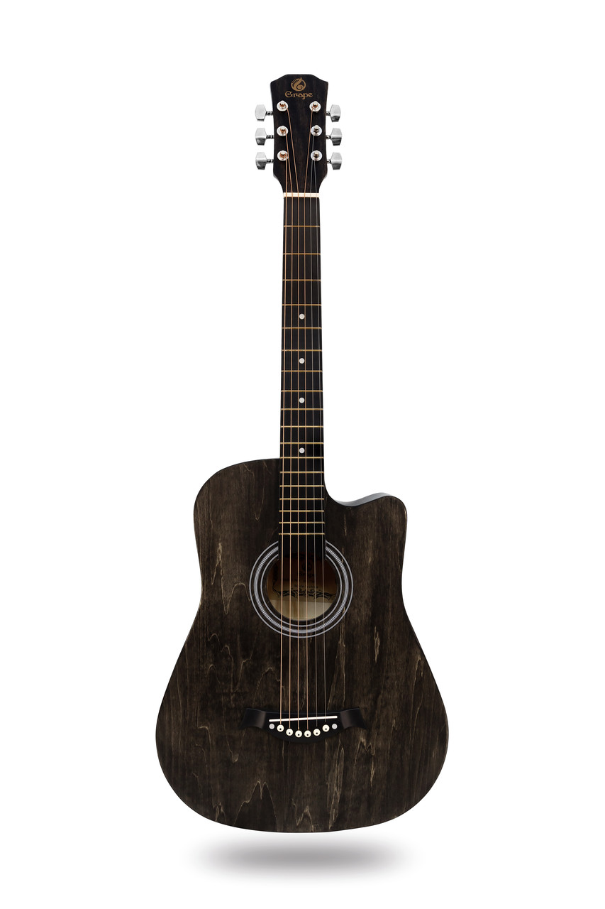 Акустическая гитара с вырезом Grape №38C TBK - фото 2 - id-p96244919