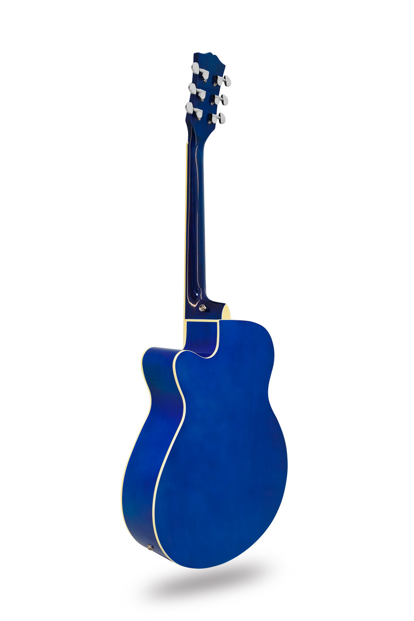 Электроакустическая гитара Smiger GA-H15EQ BL - фото 2 - id-p101565387