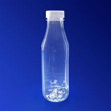Россия Бутылка  500мл PET прозрачная с крышкой диаметр горловины 3,8см h20,2см диаметр дна 6,2см