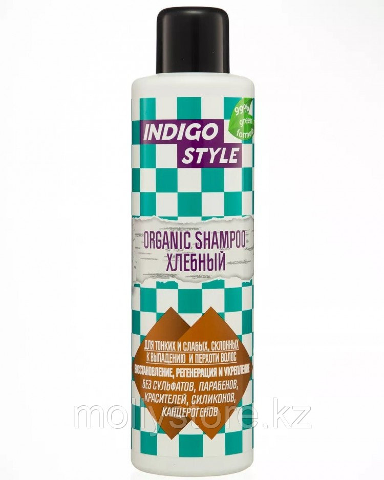 Indigo Style / Хлебный шампунь без сульфатов, парабенов и красителей, 1000ml