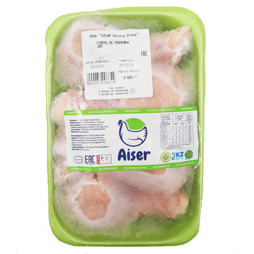 Тушка цыпленка-бройлера полного потрошения Айсер, вес от 1,2-1,3 кг - фото 1 - id-p102513611