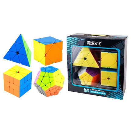 Набор из 4 головоломок - Скваер-1, Пираминкс, Скьюб и Мегаминкс, фото 2